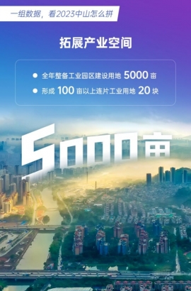 一分鐘速讀！一組數(shù)據(jù)解鎖2023年中山發(fā)展密碼